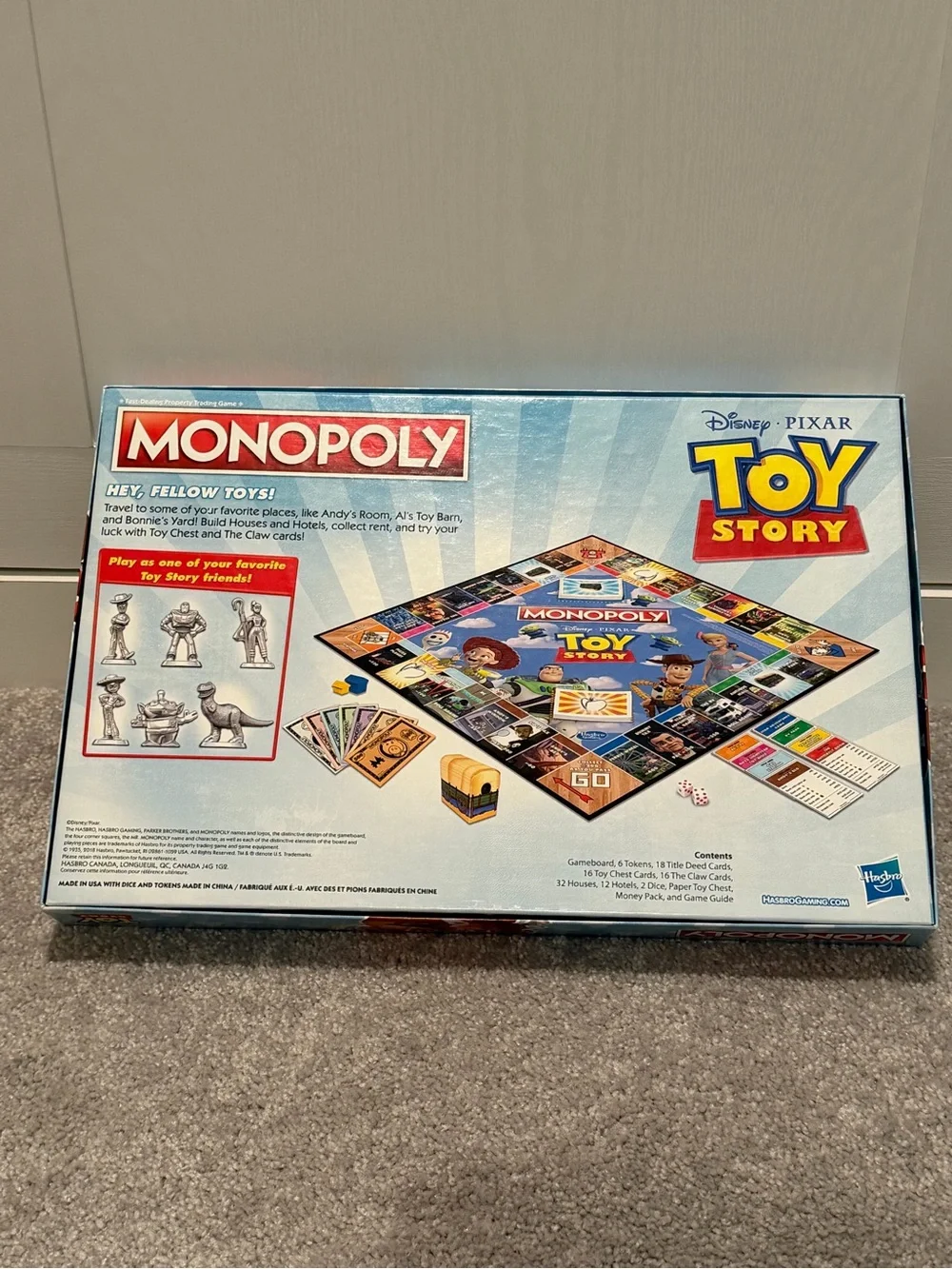 Monopoly Toy Story Board Game